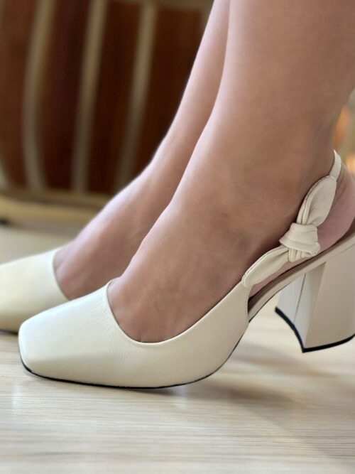 SLINGBACK OFF WHITE